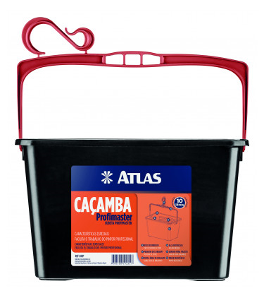 Cacamba P/Pintura 10lt Preta