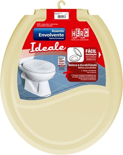 Assento Plast Oval Bg Ideale 
