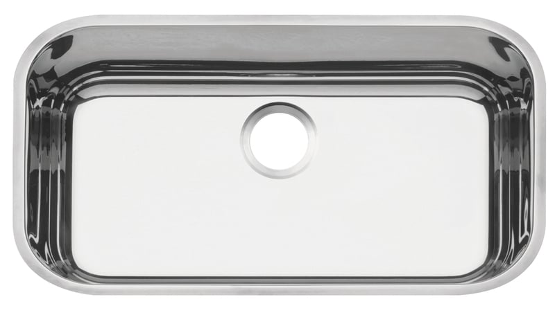 Cuba Inox N2 56x34x17 304 Ab 3.1/2 S/Val