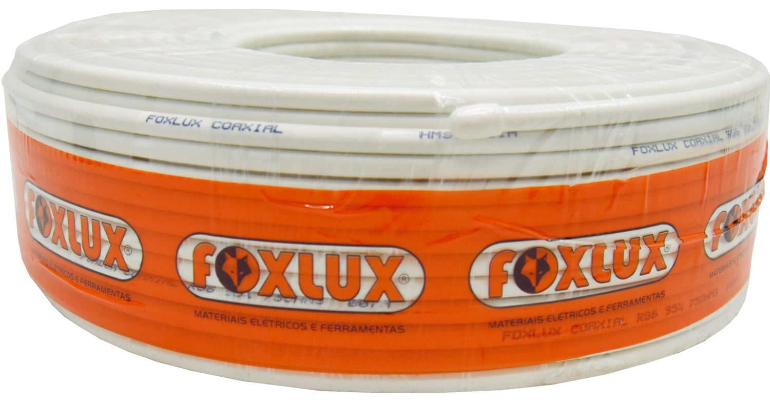 Cabo Coaxial Rgc 06/75 Ohms 67% Br 300m