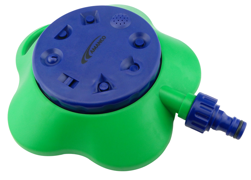 Irrigador Plast Base Plana Circ 8 Jatos