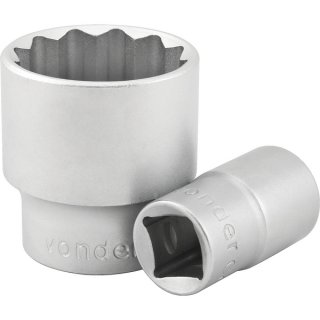 Soquete Estriado 1/2” 30mm Crv