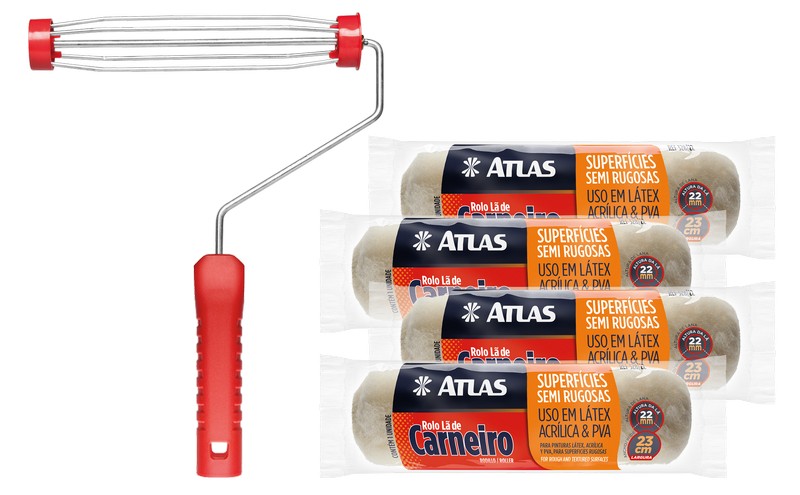 Kit Pint 1 Garfo 400/23sr + 4 Rl 328/22