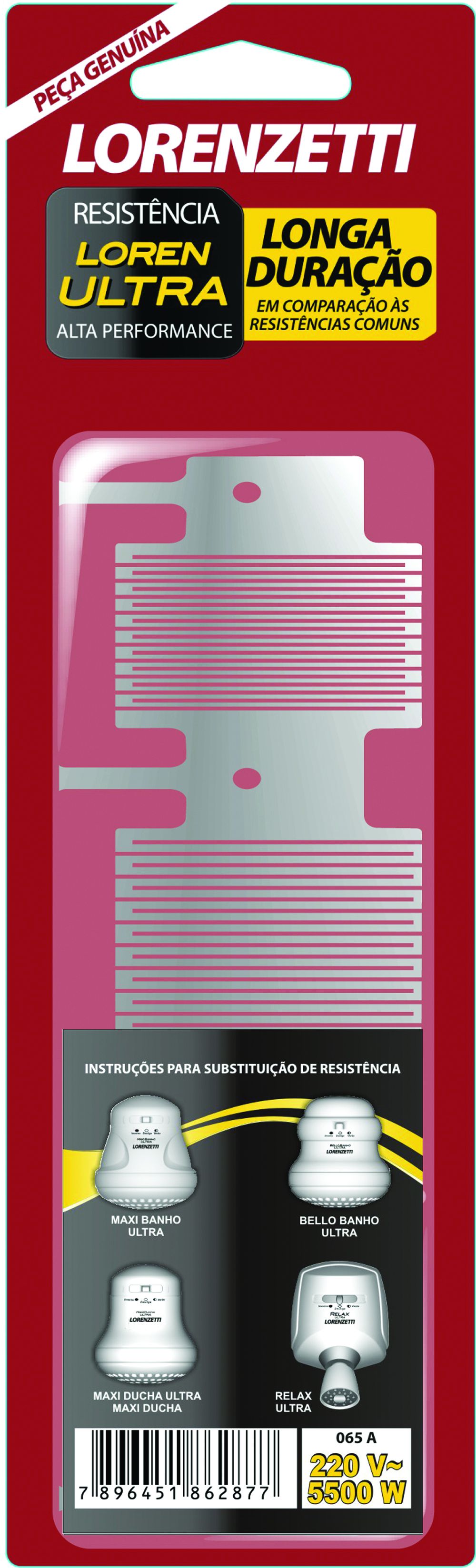 Resistencia 220v 5500w Maxi Ducha Ultra
