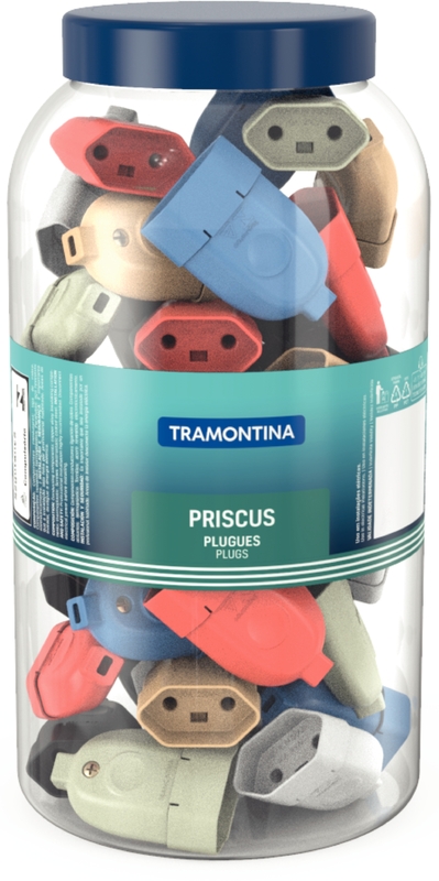 Plug 2p Femea 10a Cores 66pc