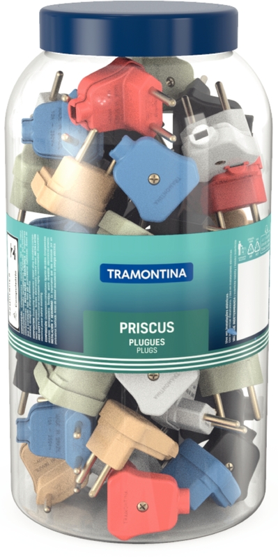 Plug 2p Macho 10a Cores 78pc Triang