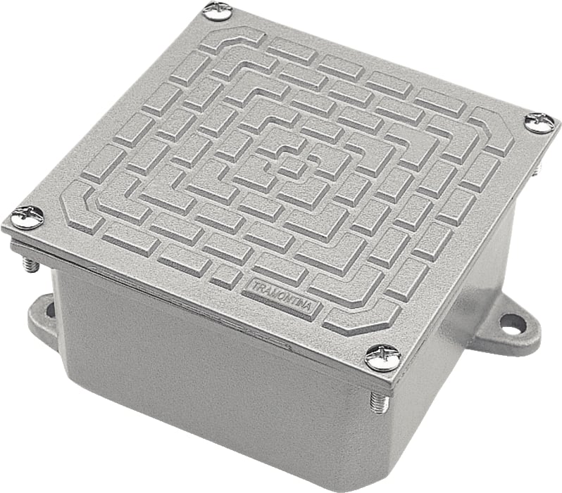 Caixa De Passagem Emb 20x20 Aluminio