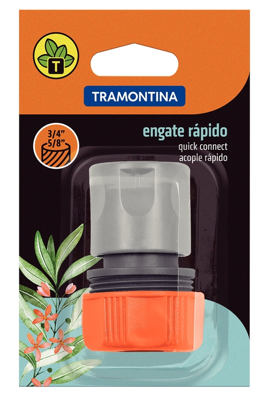 Engate Rapido P/Mangueira 3/4” 5/8”