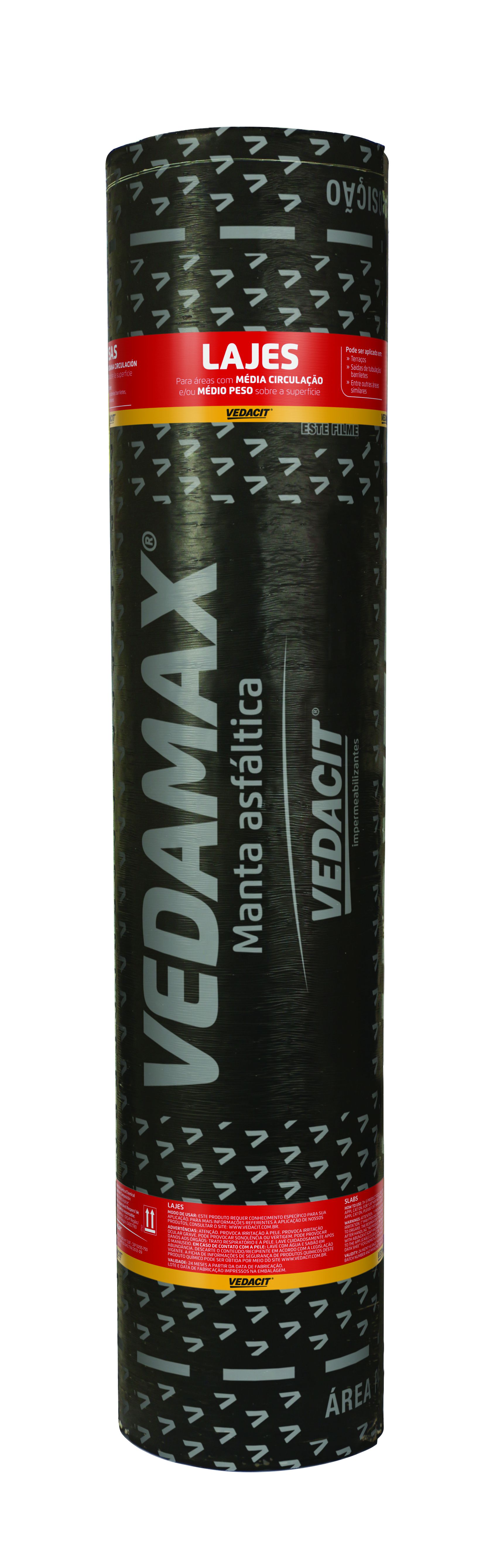 Manta Asf T2 3mm Laje Poliester Media Ci