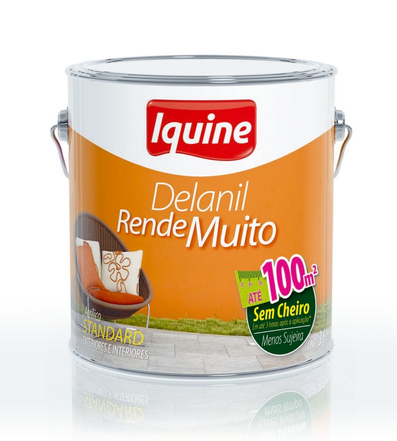 Tinta Acr Fo Std 3,6lt Delanil Boi Garan
