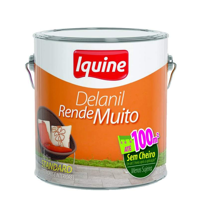 Tinta Acr Fo Std 3,6lt Delanil Avelos