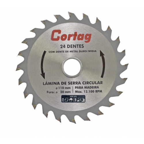 Serra Circ De Widea 185mm (7.1/4”) 24d