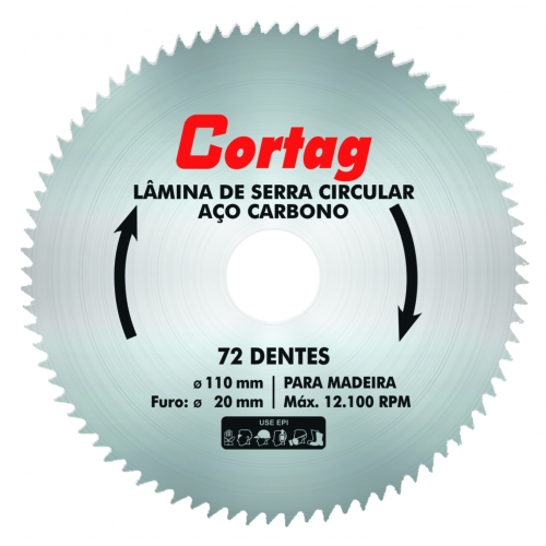 Serra Circ De Widea 110mm (4.3/8”) 72d