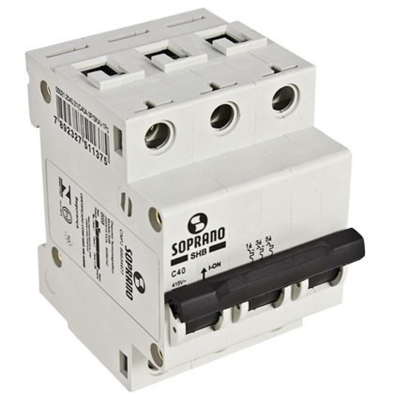 Disjuntor Din Tripolar  80a-C