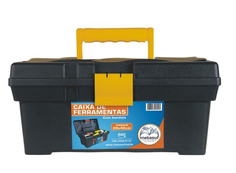 Caixa P/Ferramentas Plast 16”