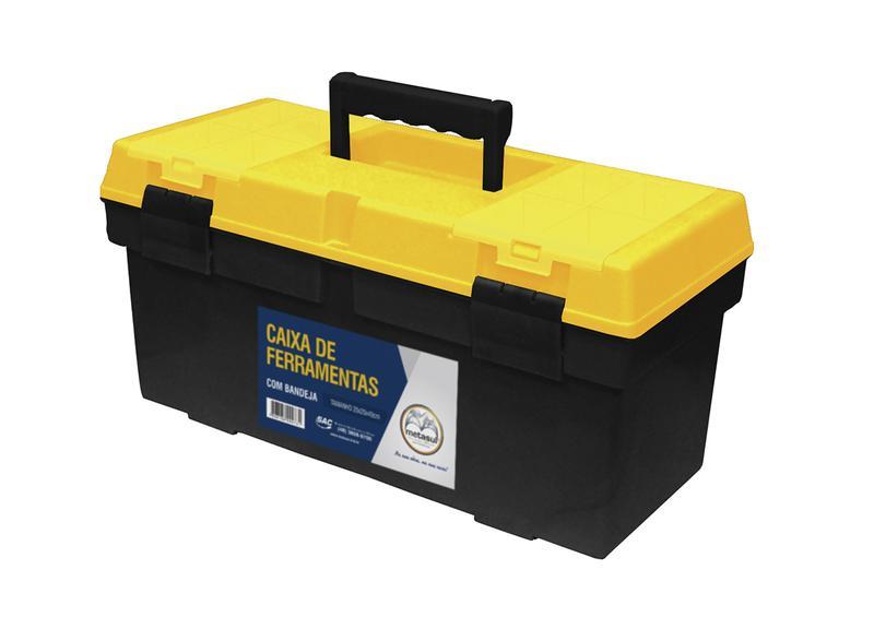 Caixa P/Ferramentas Plast 19,5”