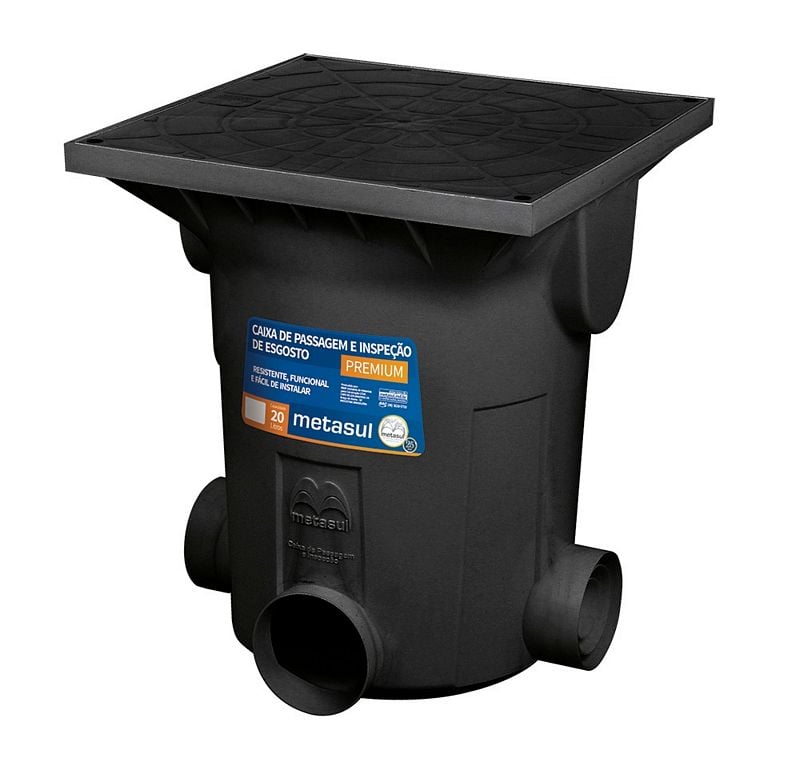 Caixa De Inspecao Esg 410x400mm 41,2lt
