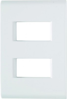 Liz Placa Br 4x2 P/ 2mod Sep