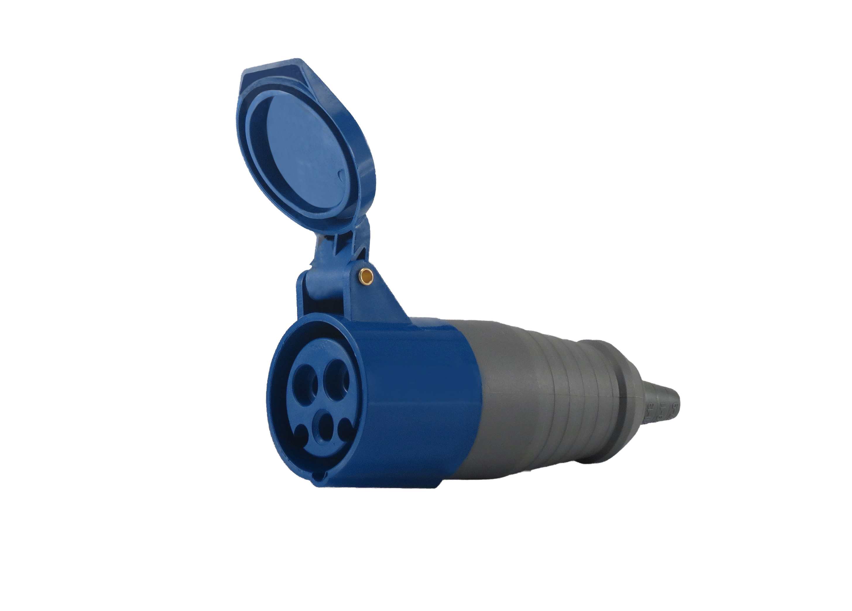 Acoplamento Ind 2p+T 16a 220v Azul