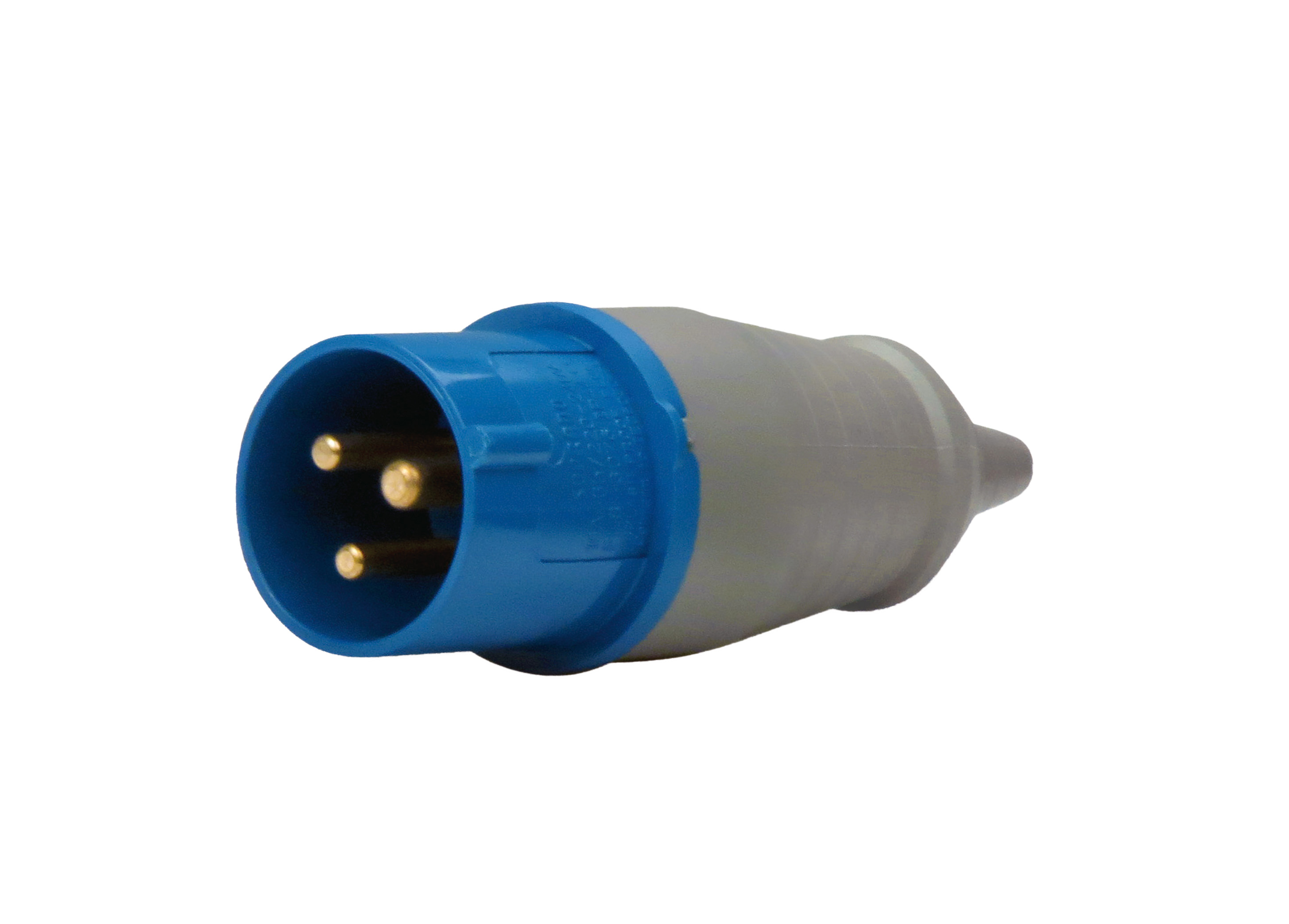 Plug Ind 2p+T 16a 220v Azul