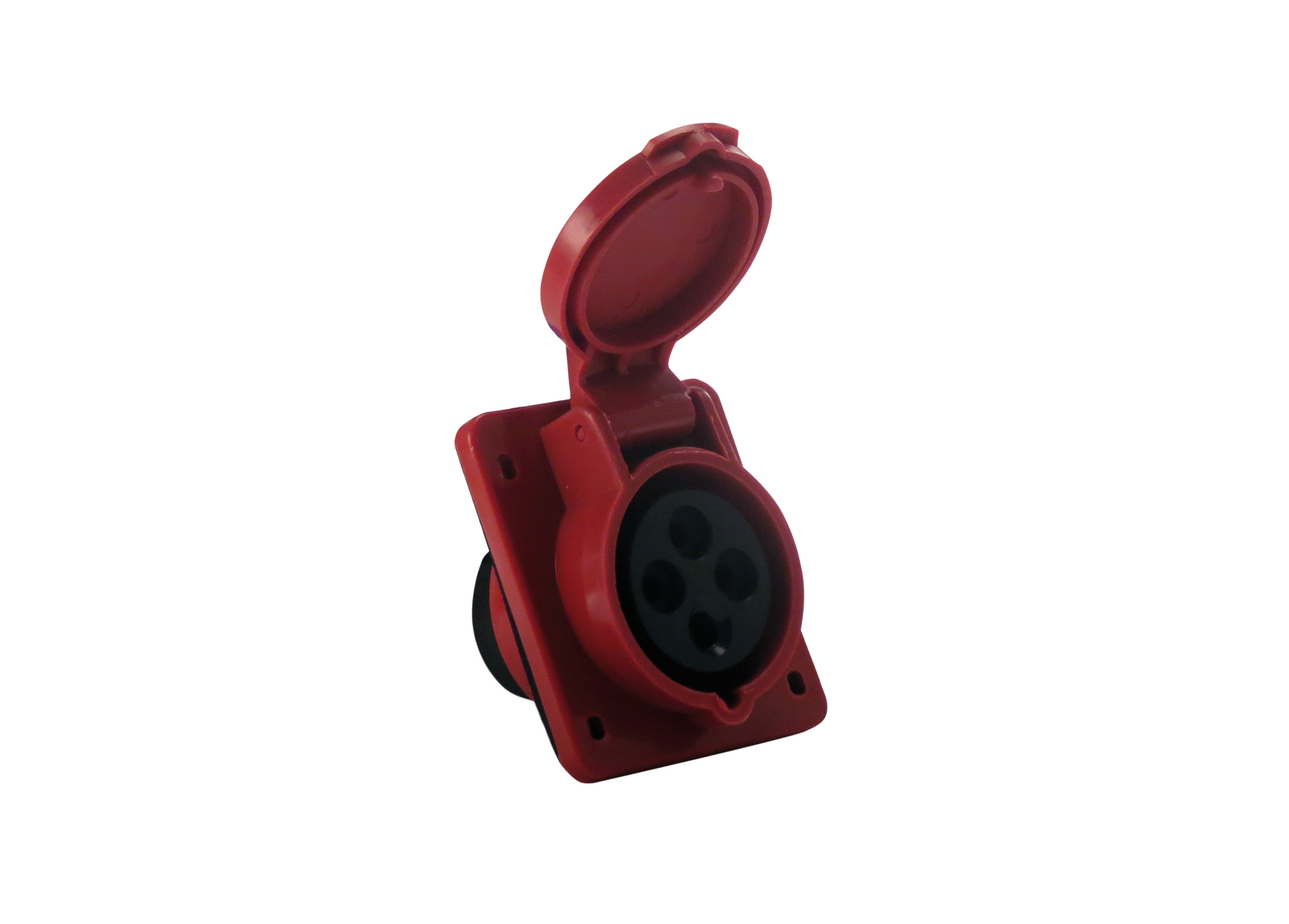 Tomada Ind Emb 3p+T+N 16a 380v Verm