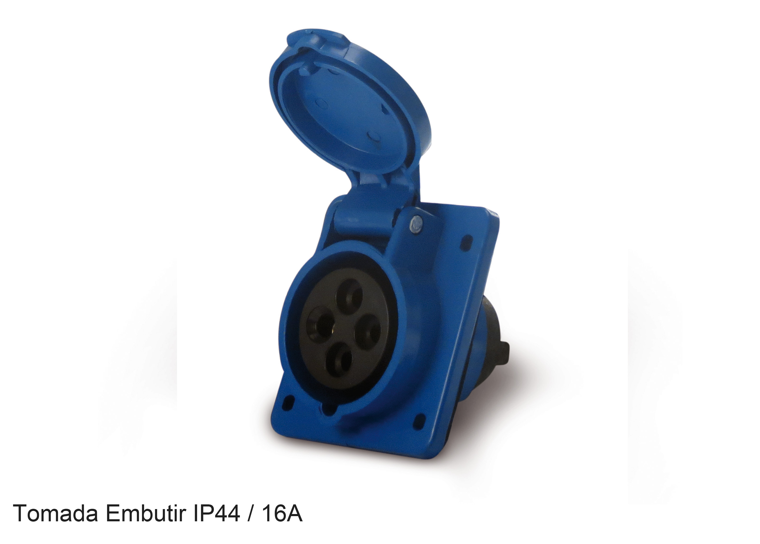 Tomada Ind Emb 3p+T 16a 220v Azul