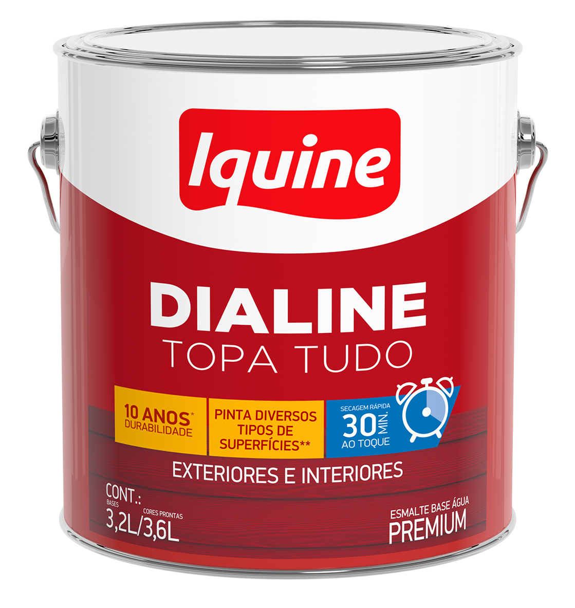 Tinta Esm Bril Prm 3,2lt Dialine Agua C