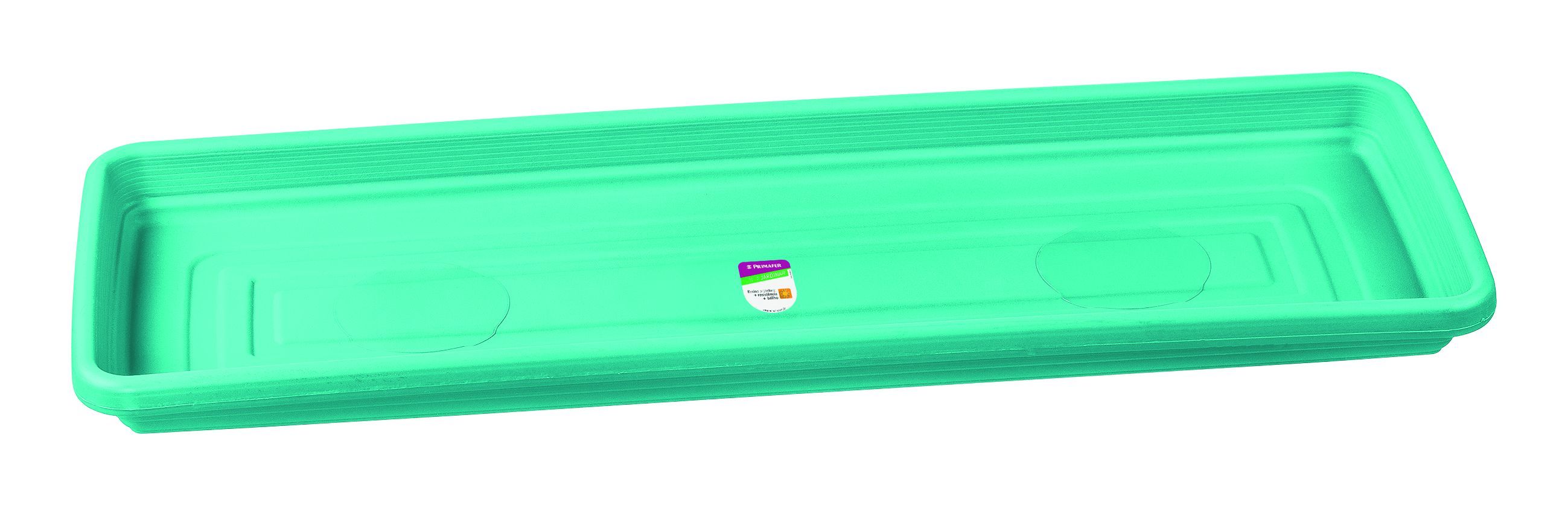 Prato P/Floreira Jard Plast 48cm Turq