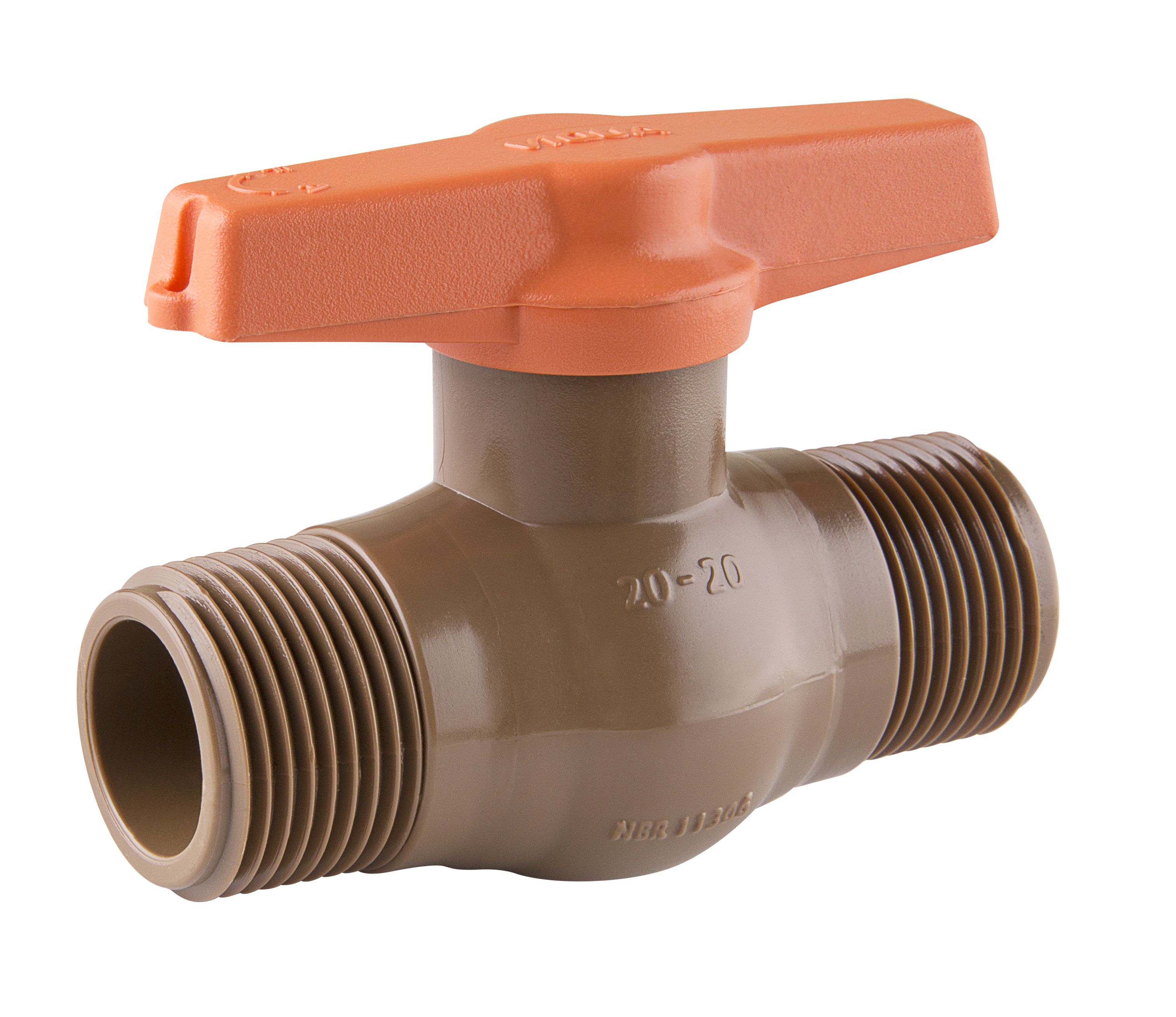 Registro Esf Pvc Ros 3/4” Rere
