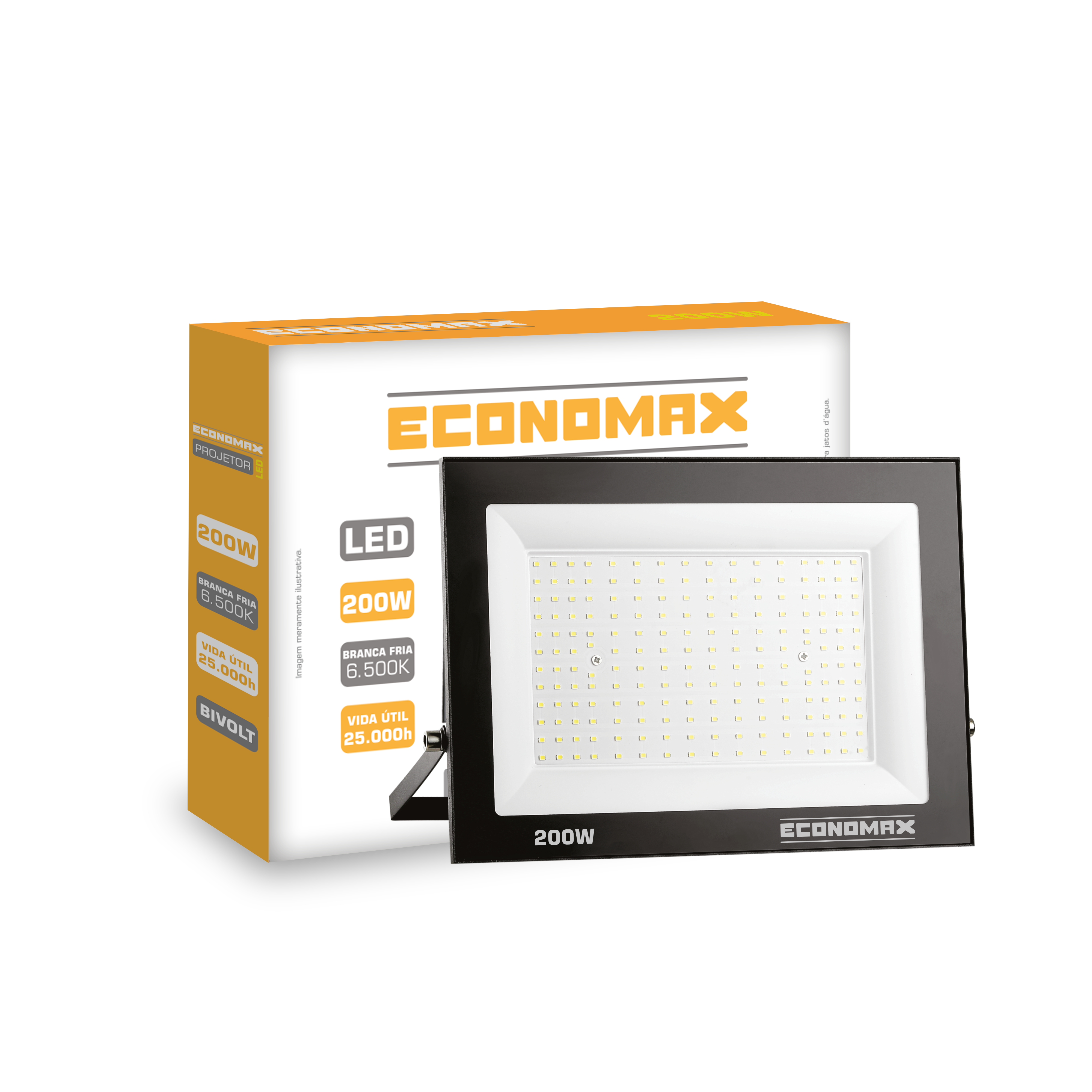 Refletor Led Pt 200w 6,5k
