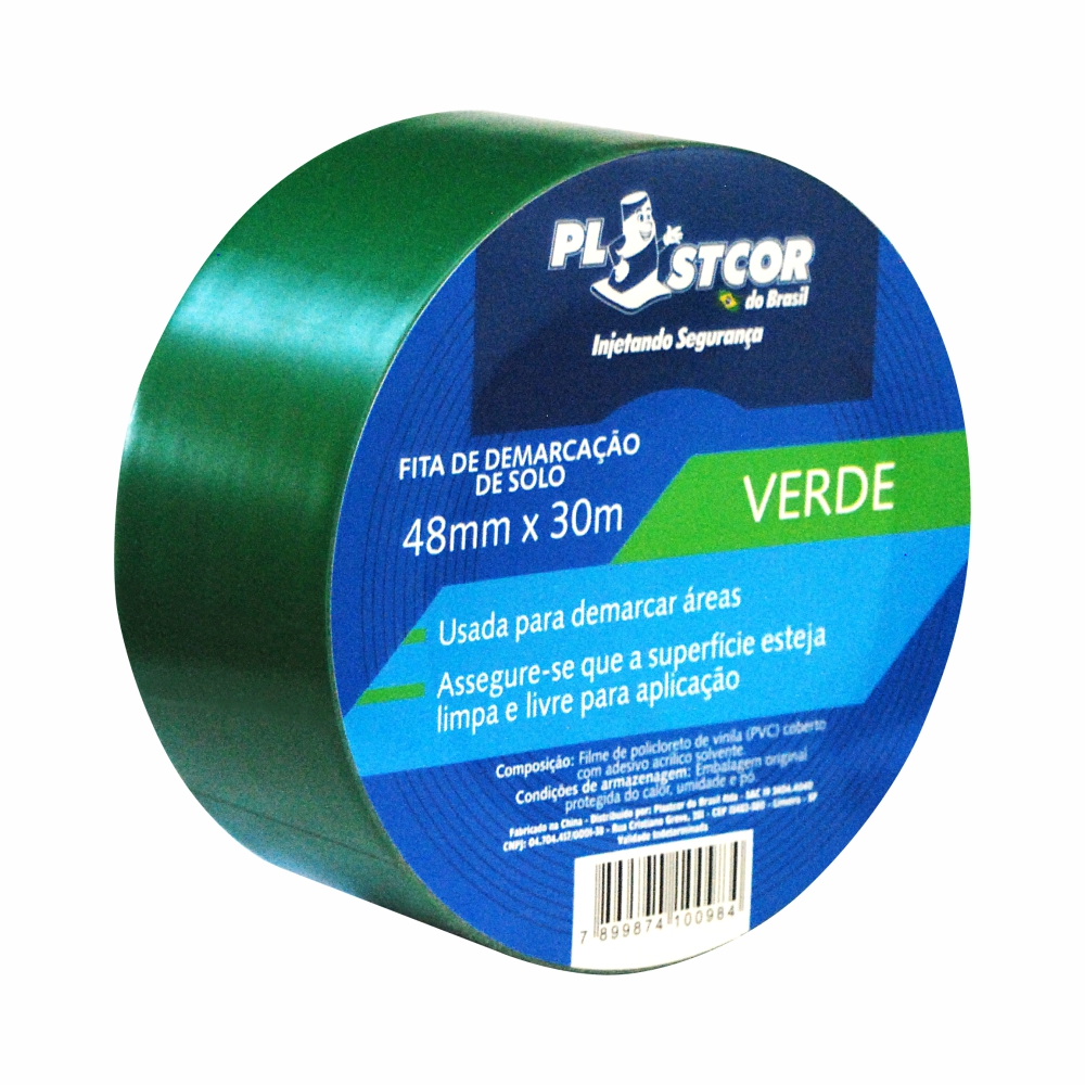 Fita Demarcacao Solo 48mmx30m Vd