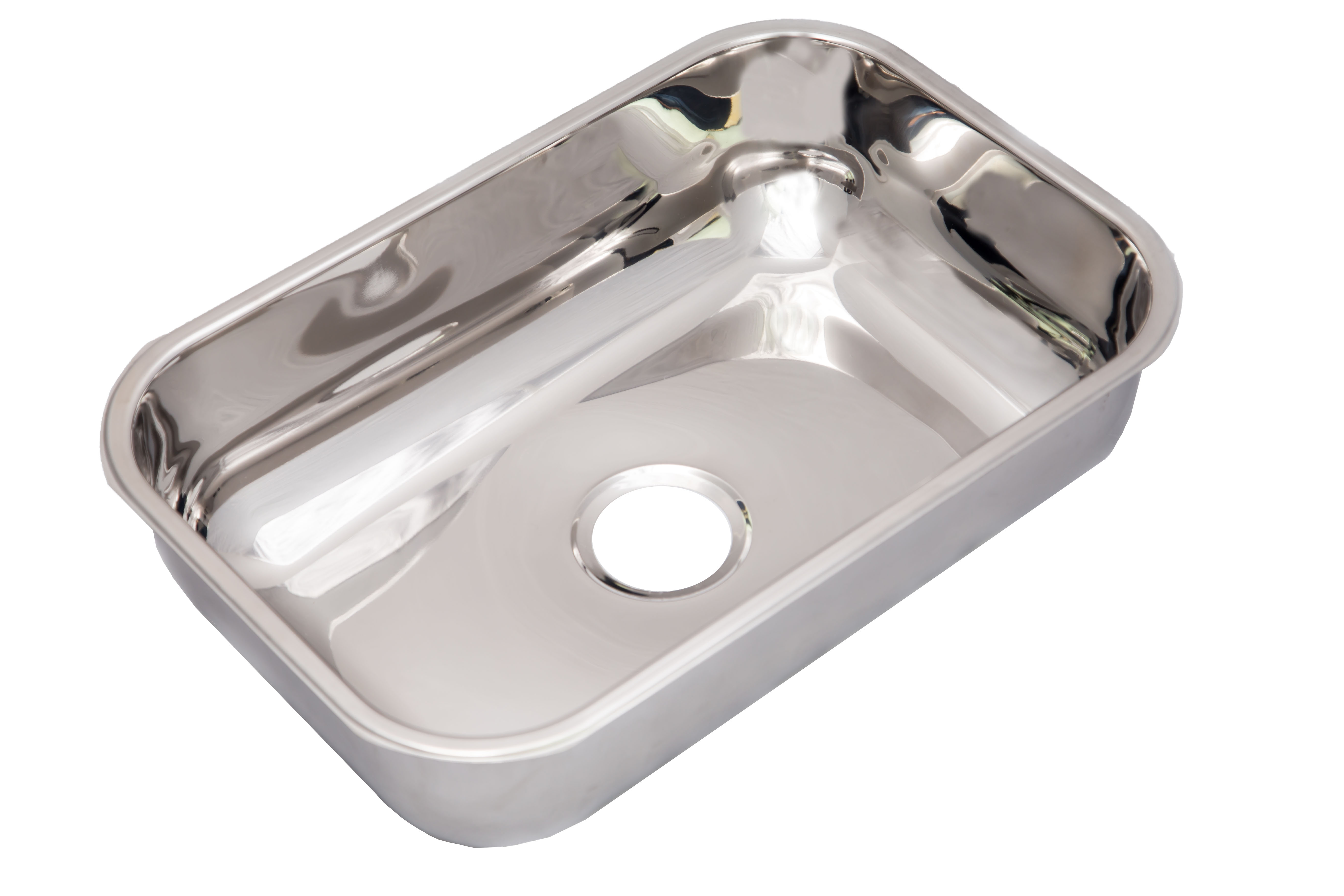 Cuba Inox N1 46x30x11 430 Ab 3.1/2 S/Val