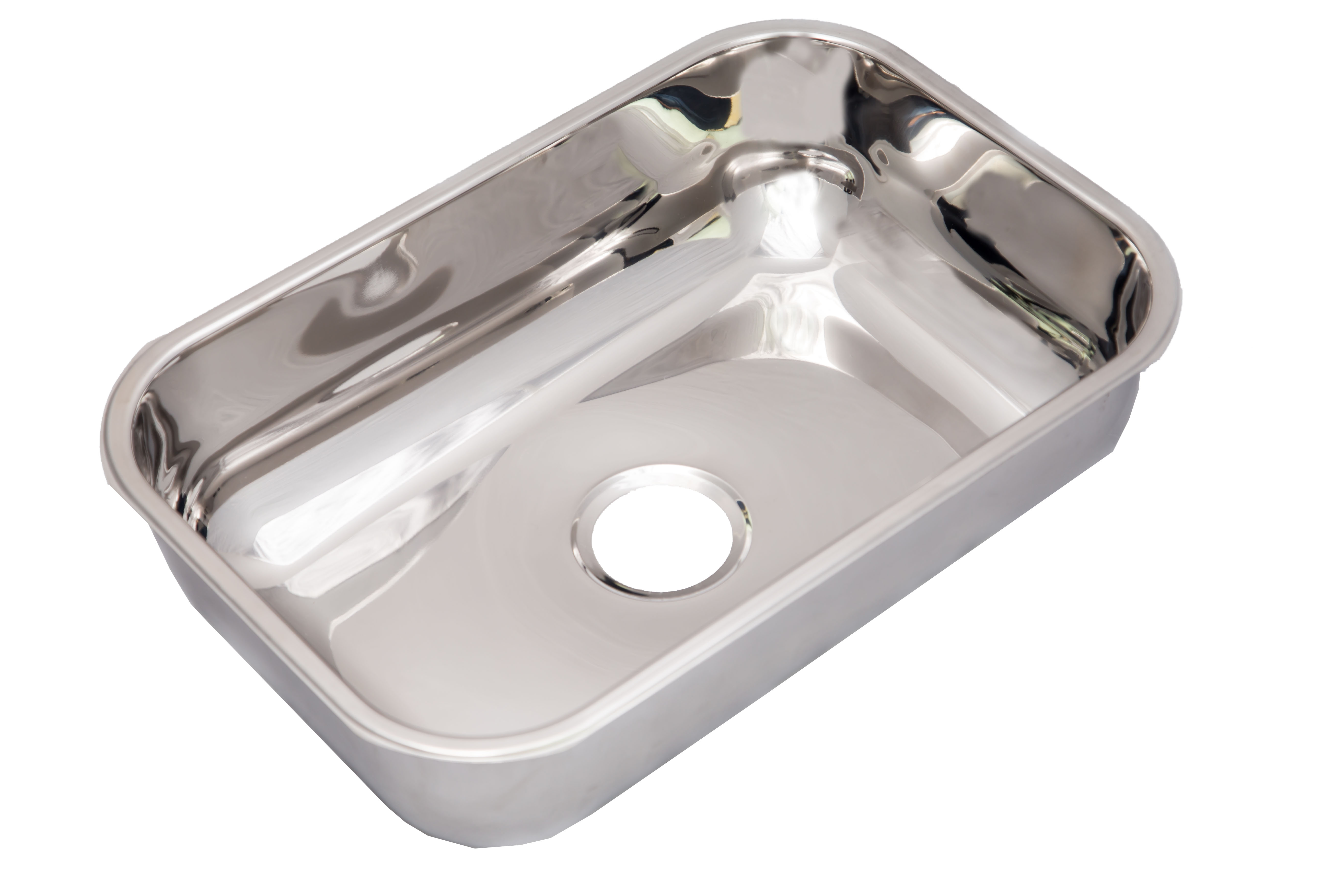 Cuba Inox N1 46x30x14 430 Ab 4.1/2 S/Val