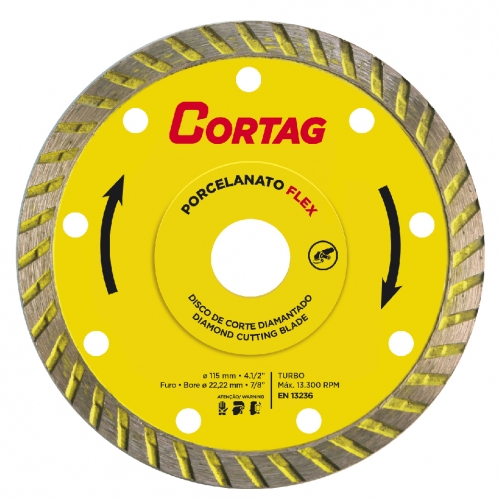 Disco Diam Turbo Porcelan 115mm