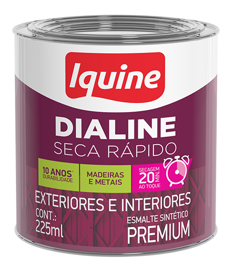 Tinta Esm Prm Esp 225ml Dialine Aluminio