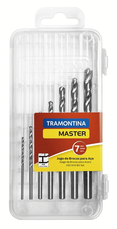 Kit Broca Aco Rapido C/7pc