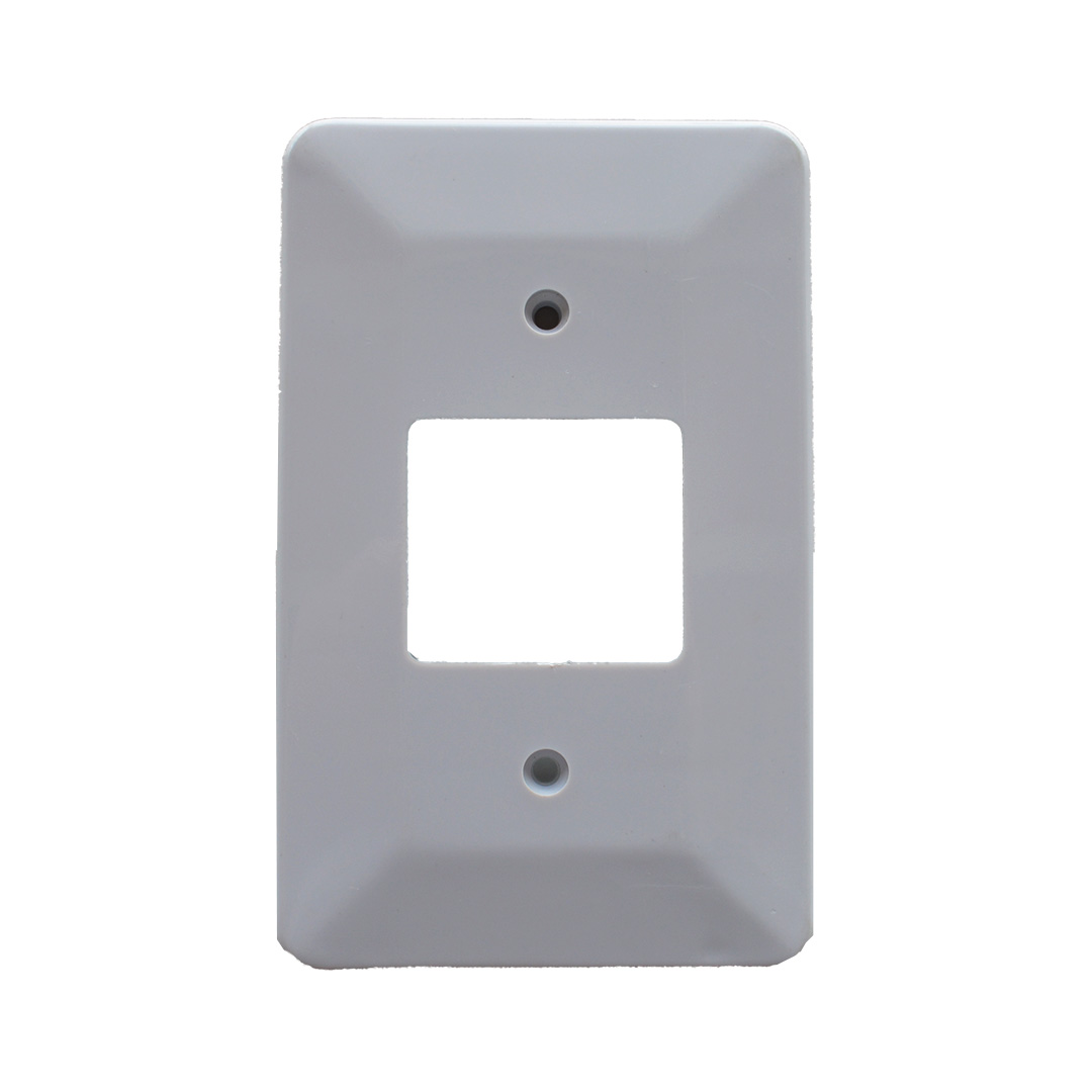 Placa P/Cond Br 4x2 P/2pont Retang