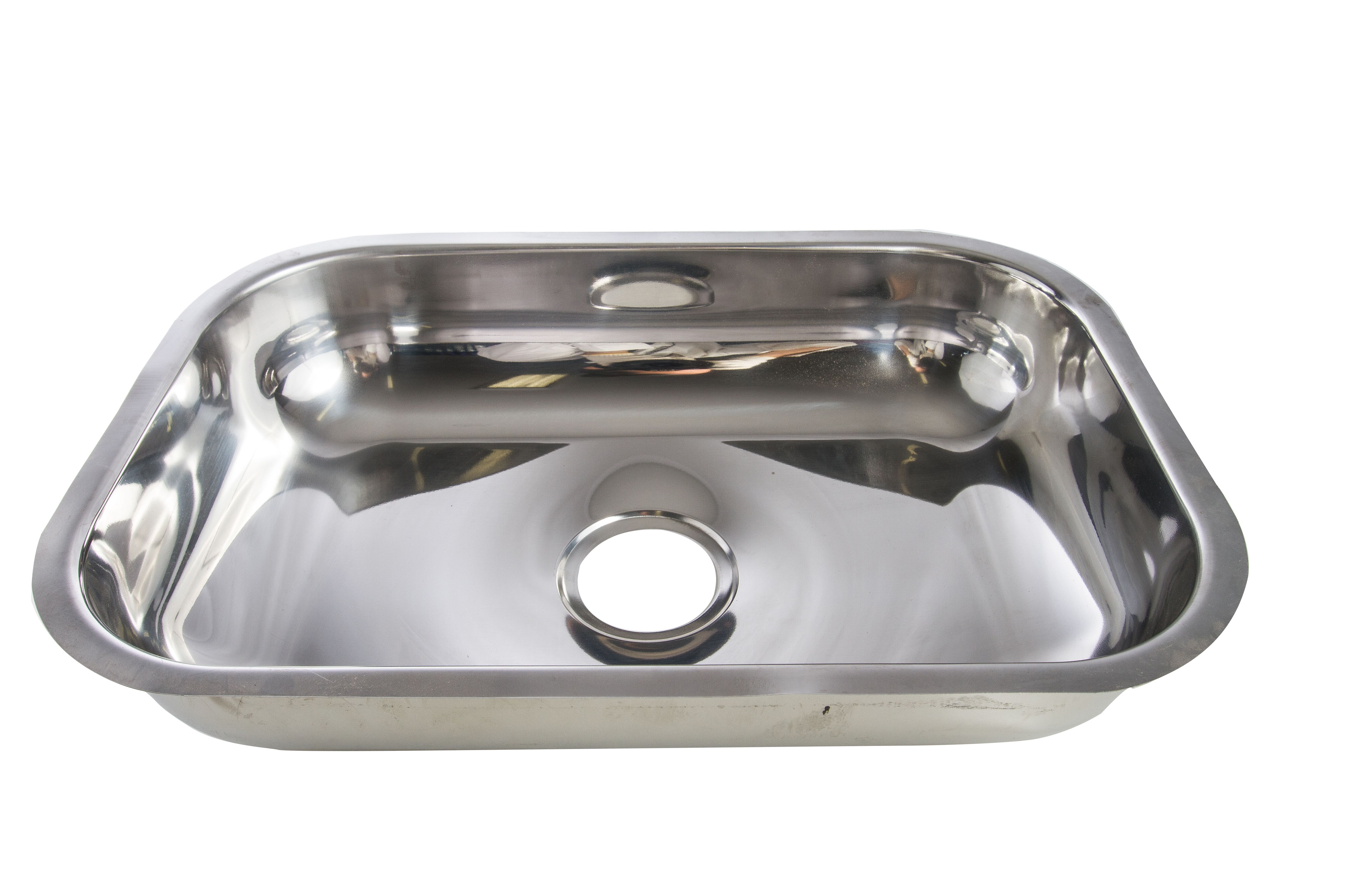 Cuba Inox N2 56x34x17 304 Ab 3.1/2 S/Val