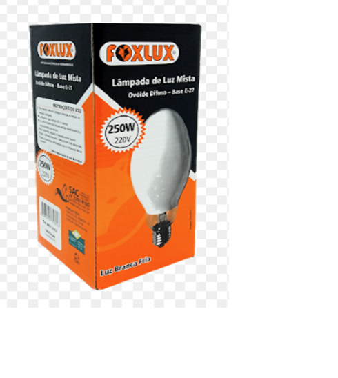 Lamp Luz Mista 250w 220v E-27 6000h