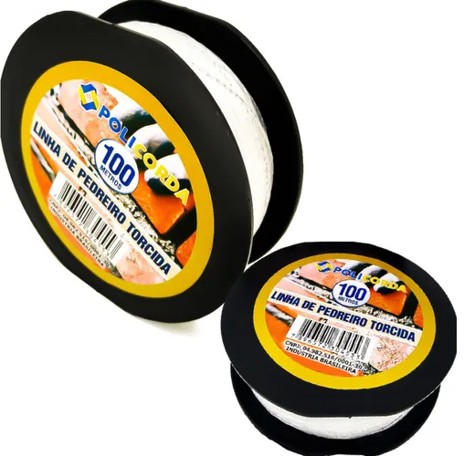 Linha P/ Pedreiro Torcida 50mt C/12