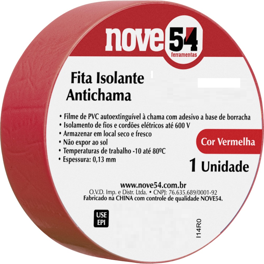 Fita Isolante 19mmx10mt Vm