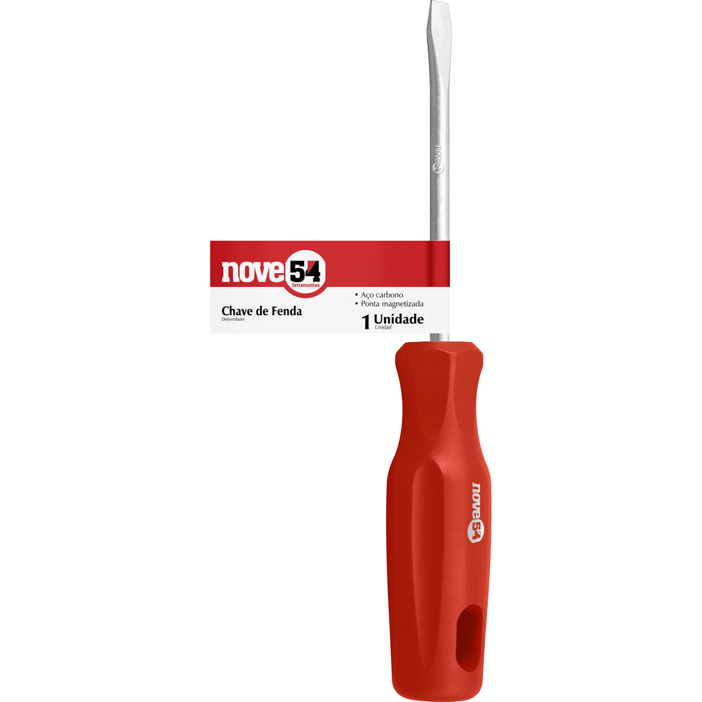 Chave De Fenda 1/8x6” Imantada