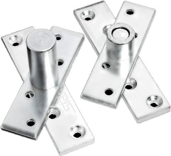Dobradica Pivotante 150kg Aco Crom