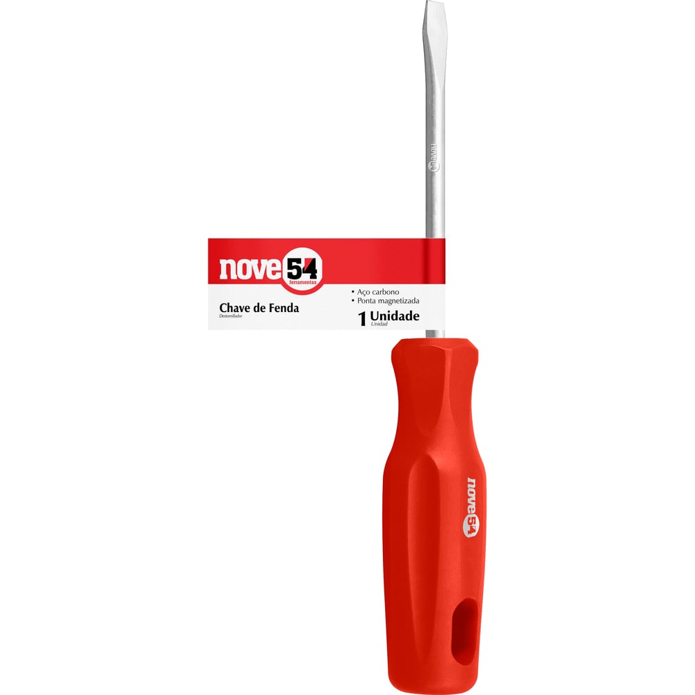 Chave De Fenda 1/4x8” Imantada