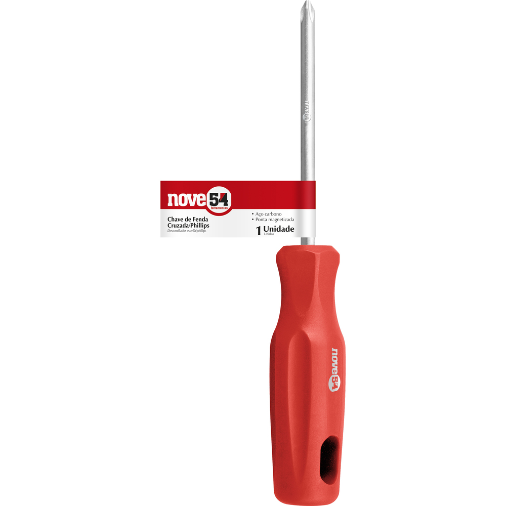 Chave Phillips 1/4x1.1/2” Imantada Toco