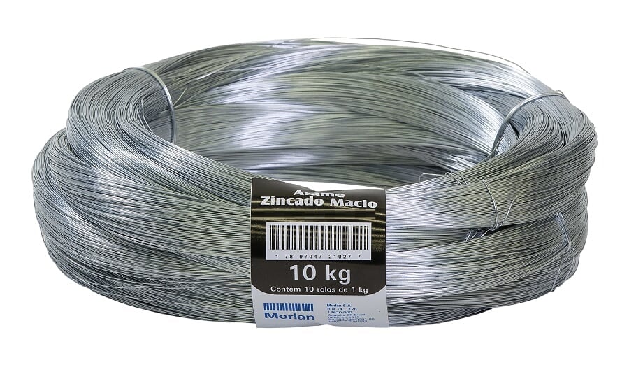 Arame Galvanizado 18” 1,24mm 1kg