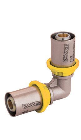 Cotovelo Pexgas 90 16mm