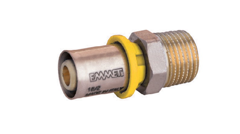 Conector Pexgas R Macho 16mmx1/2” 