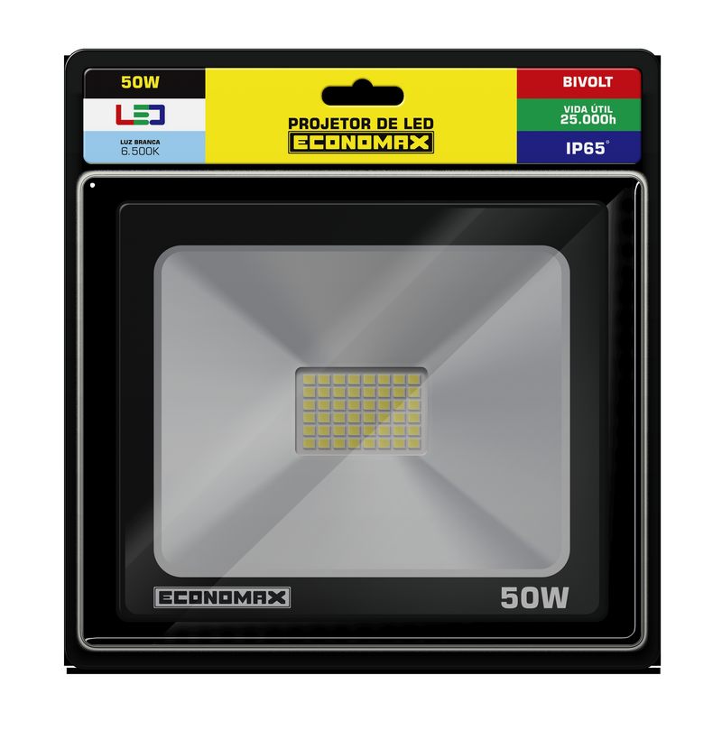 Refletor Led Pt  50w 6,5k