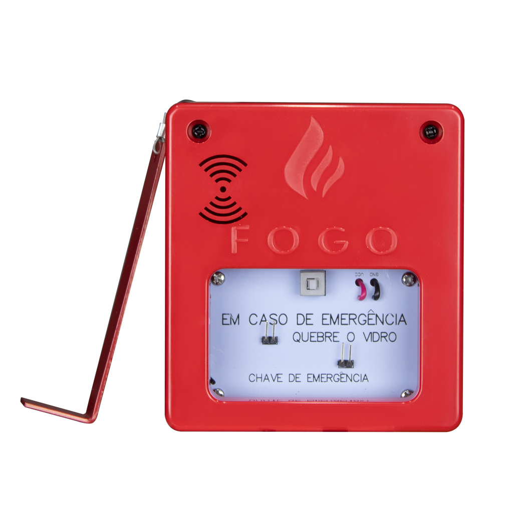 Acionador Manual Quebra Vidro